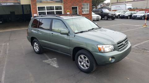 2004 Toyota Highlander for sale at Rouhana Auto Sales in Norwood MA