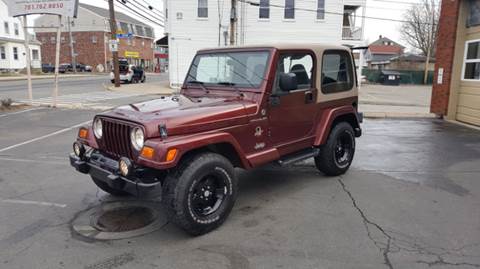 2002 Jeep Wrangler for sale at Rouhana Auto Sales in Norwood MA