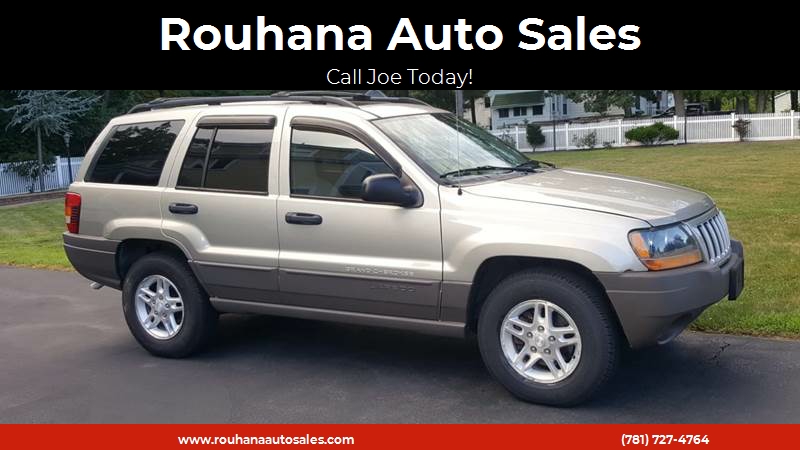 2004 Jeep Grand Cherokee for sale at Rouhana Auto Sales in Norwood MA