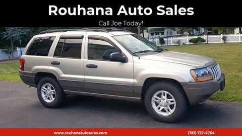 2004 Jeep Grand Cherokee for sale at Rouhana Auto Sales in Norwood MA