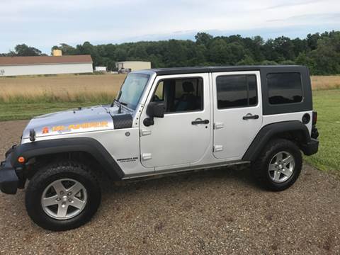 2010 Jeep Wrangler Unlimited for sale at WESTERN RESERVE AUTO SALES in Beloit OH