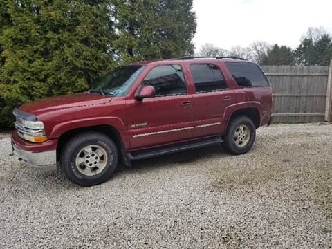 2002 Chevrolet Tahoe for sale at WESTERN RESERVE AUTO SALES in Beloit OH