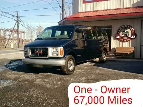 2000 GMC Savana for sale at Cockrell's Auto Sales in Mechanicsburg PA