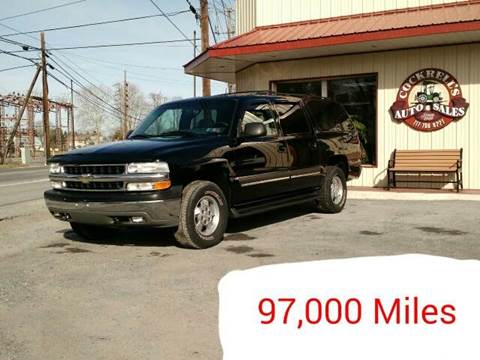 2002 Chevrolet Suburban for sale at Cockrell's Auto Sales in Mechanicsburg PA