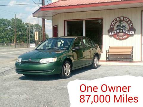 2004 Saturn Ion for sale at Cockrell's Auto Sales in Mechanicsburg PA