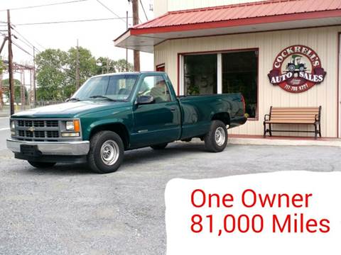 1996 Chevrolet C/K 1500 Series for sale at Cockrell's Auto Sales in Mechanicsburg PA