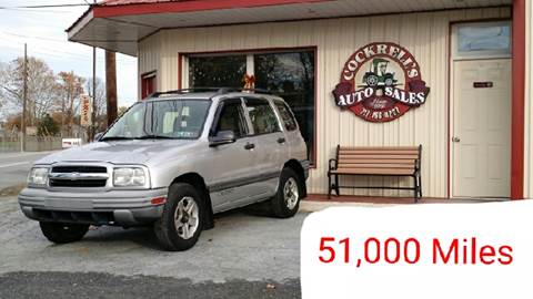 2002 Chevrolet Tracker for sale at Cockrell's Auto Sales in Mechanicsburg PA