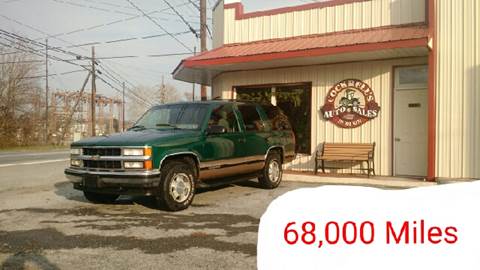 1999 Chevrolet Tahoe for sale at Cockrell's Auto Sales in Mechanicsburg PA