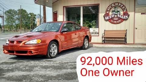 2004 Pontiac Grand Am for sale at Cockrell's Auto Sales in Mechanicsburg PA