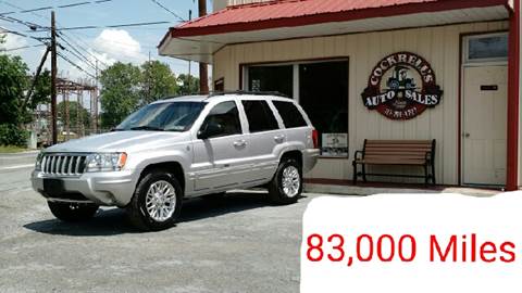 2004 Jeep Grand Cherokee for sale at Cockrell's Auto Sales in Mechanicsburg PA