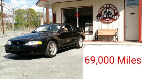 1994 Ford Mustang SVT Cobra for sale at Cockrell's Auto Sales in Mechanicsburg PA