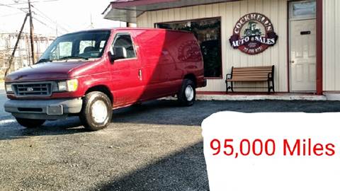 2003 Ford E-Series Cargo for sale at Cockrell's Auto Sales in Mechanicsburg PA
