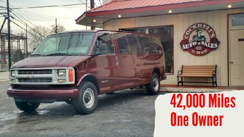 2001 Chevrolet Express Passenger for sale at Cockrell's Auto Sales in Mechanicsburg PA