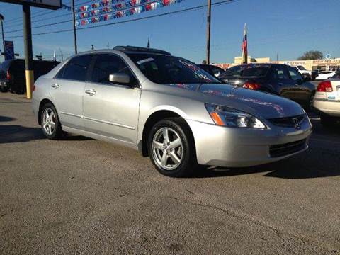 2005 Honda Accord for sale at Virtus Auto Sales in Houston TX