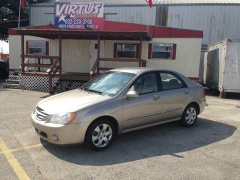 2006 Kia Spectra for sale at Virtus Auto Sales in Houston TX