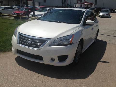 2013 Nissan Sentra for sale at Virtus Auto Sales in Houston TX