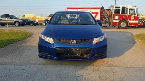 2012 Honda Civic for sale at Virtus Auto Sales in Houston TX