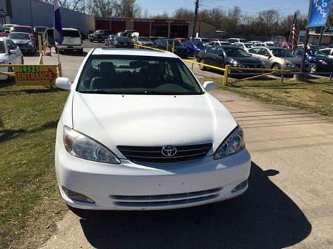 2004 Toyota Camry for sale at Virtus Auto Sales in Houston TX