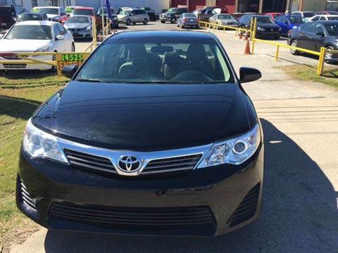 2013 Toyota Camry for sale at Virtus Auto Sales in Houston TX