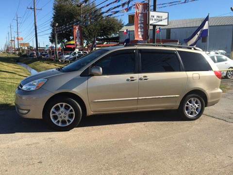 2004 Toyota Sienna for sale at Virtus Auto Sales in Houston TX