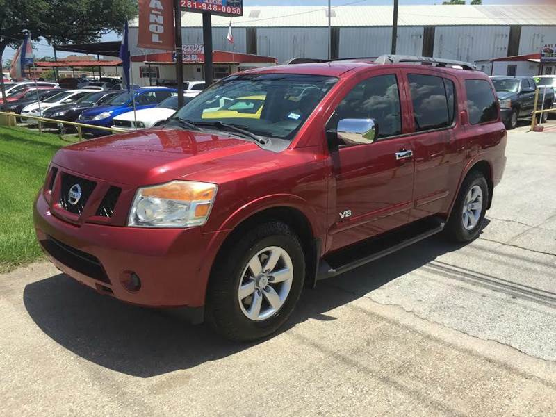 2008 Nissan Armada for sale at Virtus Auto Sales in Houston TX