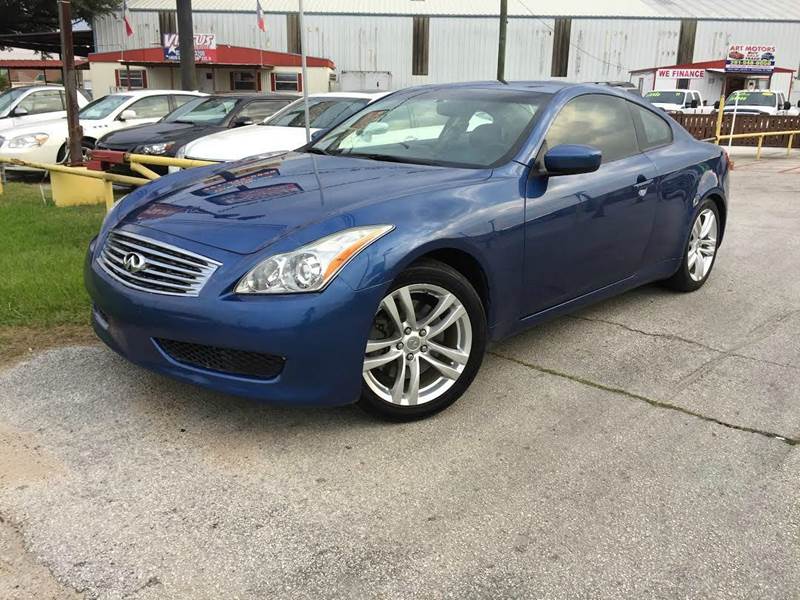 2010 Infiniti G37 Coupe for sale at Virtus Auto Sales in Houston TX