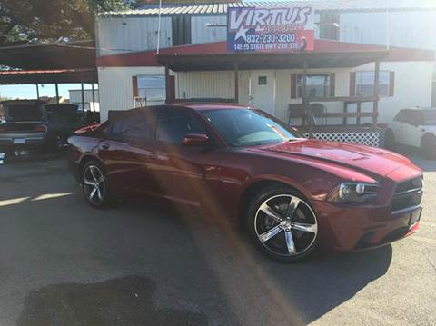 2014 Dodge Charger for sale at Virtus Auto Sales in Houston TX