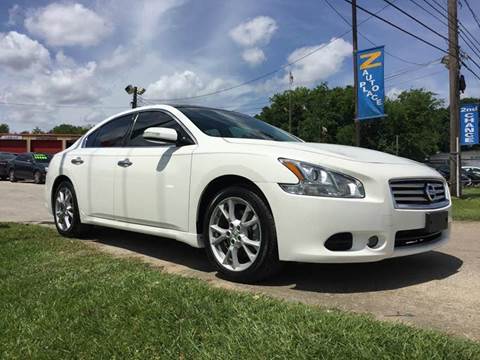 2012 Nissan Maxima for sale at Virtus Auto Sales in Houston TX