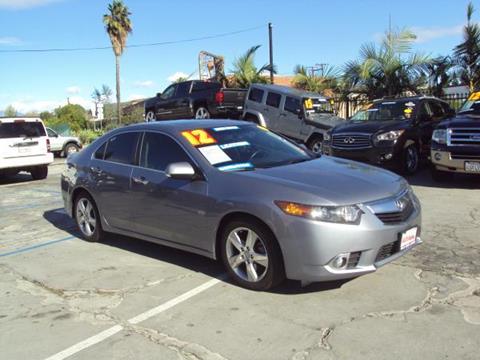 2012 Acura TSX for sale at Alexander Auto Sales Inc in Whittier CA