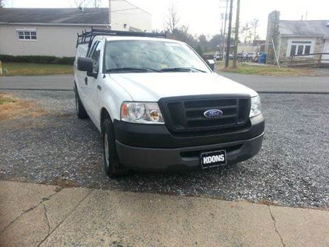 2008 Ford F-150 for sale at First Class Auto Sales in Manassas VA
