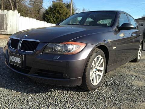 2007 BMW 3 Series for sale at First Class Auto Sales in Manassas VA