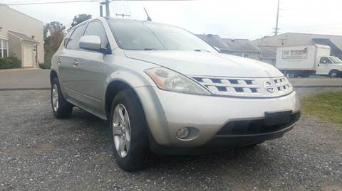 2005 Nissan Murano for sale at First Class Auto Sales in Manassas VA