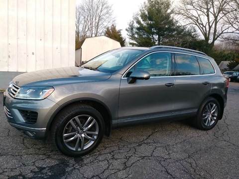 2016 Volkswagen Touareg for sale at Motorsport Garage in Neshanic Station NJ