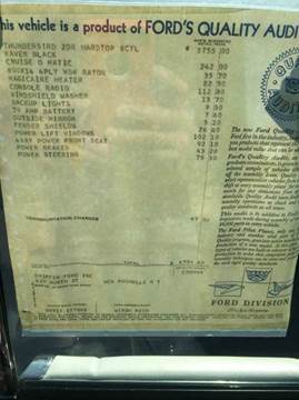 1960 Ford Thunderbird