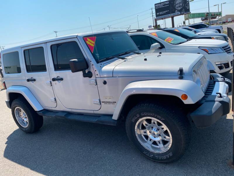 2011 Jeep Wrangler Unlimited 4x4 Sahara 4dr SUV In Idaho Falls ID Top