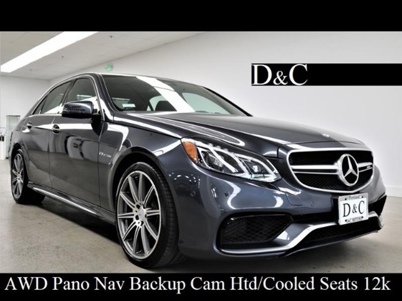 2015 Mercedes-Benz E-Class E 63 AMG