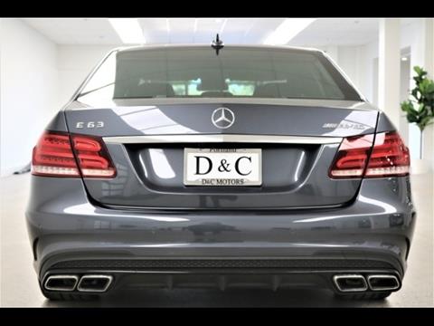 2015 Mercedes-Benz E-Class E 63 AMG