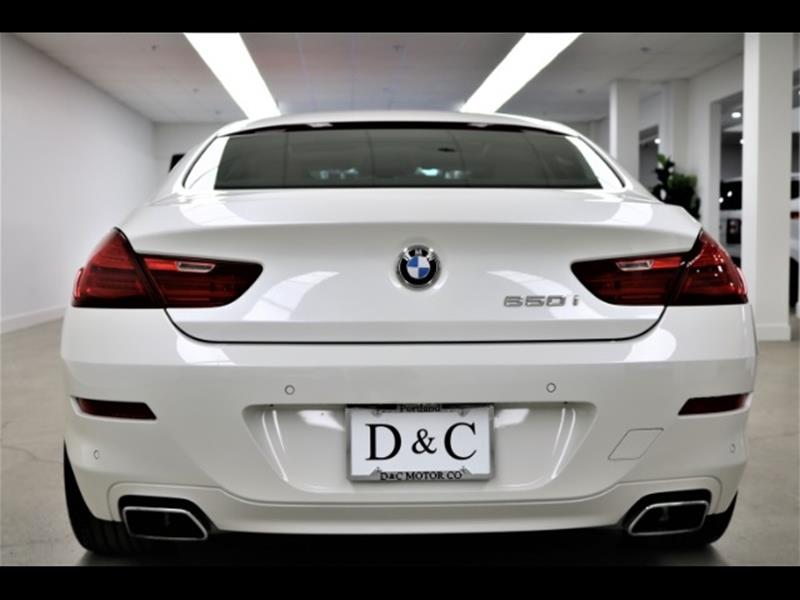 2015 BMW 6 Series 650i Gran Coupe