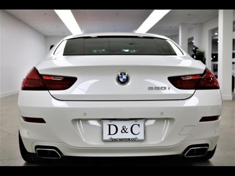 2015 BMW 6 Series 650i Gran Coupe