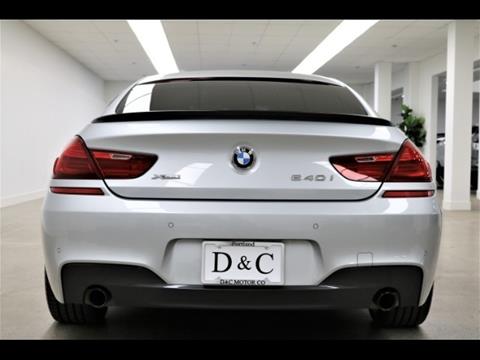 2015 BMW 6 Series 640i xDrive Gran Coupe