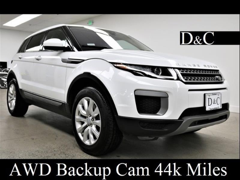 2016 Land Rover Range Rover Evoque