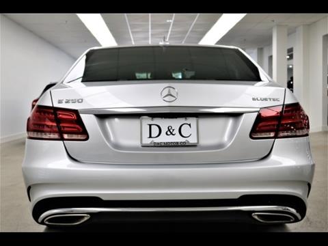 2015 Mercedes-Benz E-Class E 250 BlueTEC