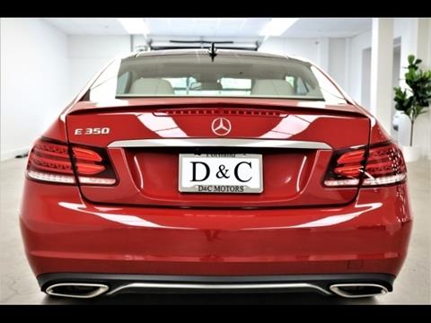 2014 Mercedes-Benz E-Class E 350