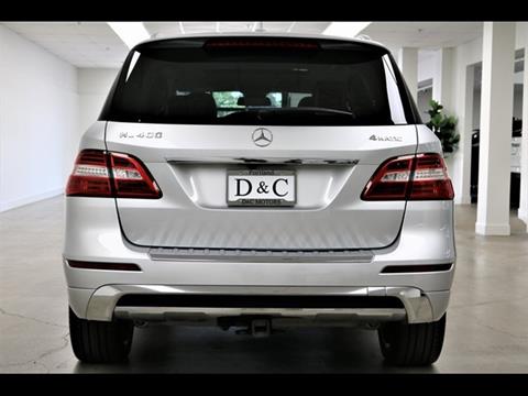 2015 Mercedes-Benz M-Class ML 400