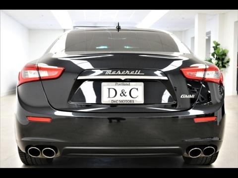 2015 Maserati Ghibli