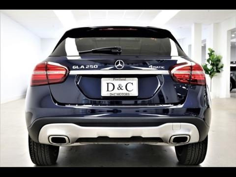 2018 Mercedes-Benz GLA GLA 250 4MATIC