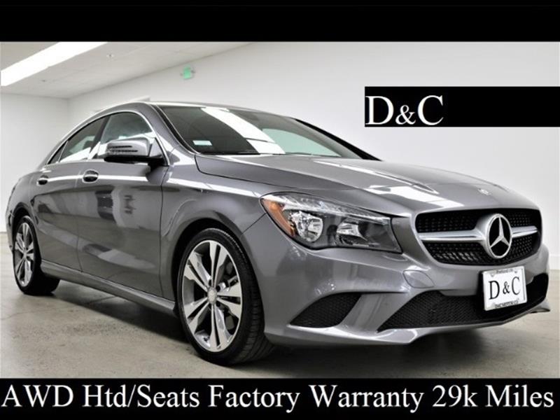 2015 Mercedes-Benz CLA CLA 250 4MATIC