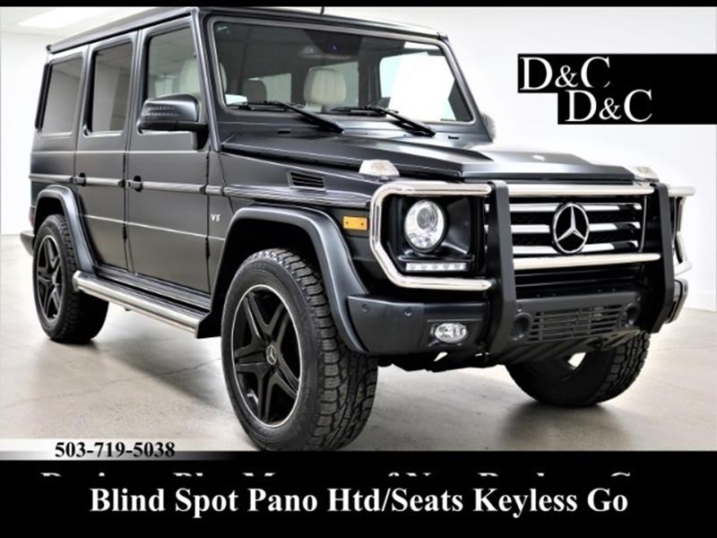 2015 Mercedes-Benz G-Class G 550