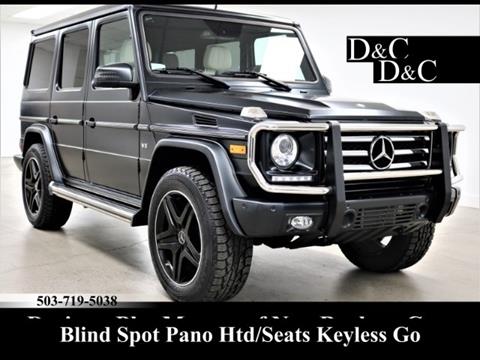 2015 Mercedes-Benz G-Class G 550