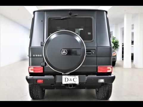 2015 Mercedes-Benz G-Class G 550